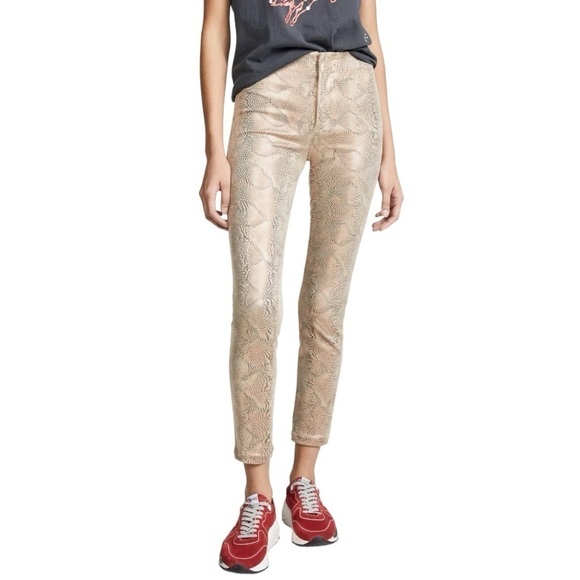 Mother Denim High Waisted Seamless Looker Ankle Pants in Slither size 30 - Picture 6 of 13